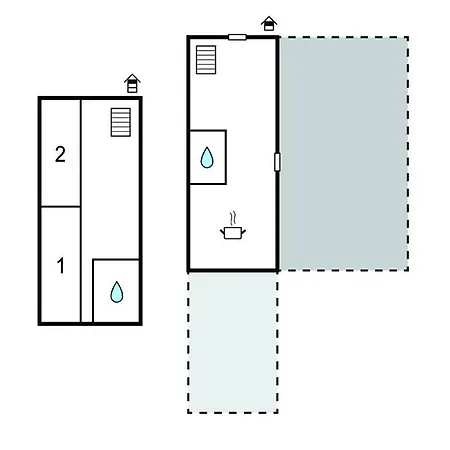 2 Bedroom Beautiful In *